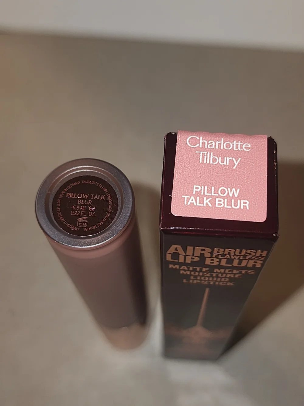 Charlotte Tilbury Airbrush Matte Liquid Lipstick - Pillow Talk Blur
